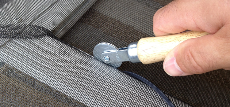 metal screen door repair in Fullerton